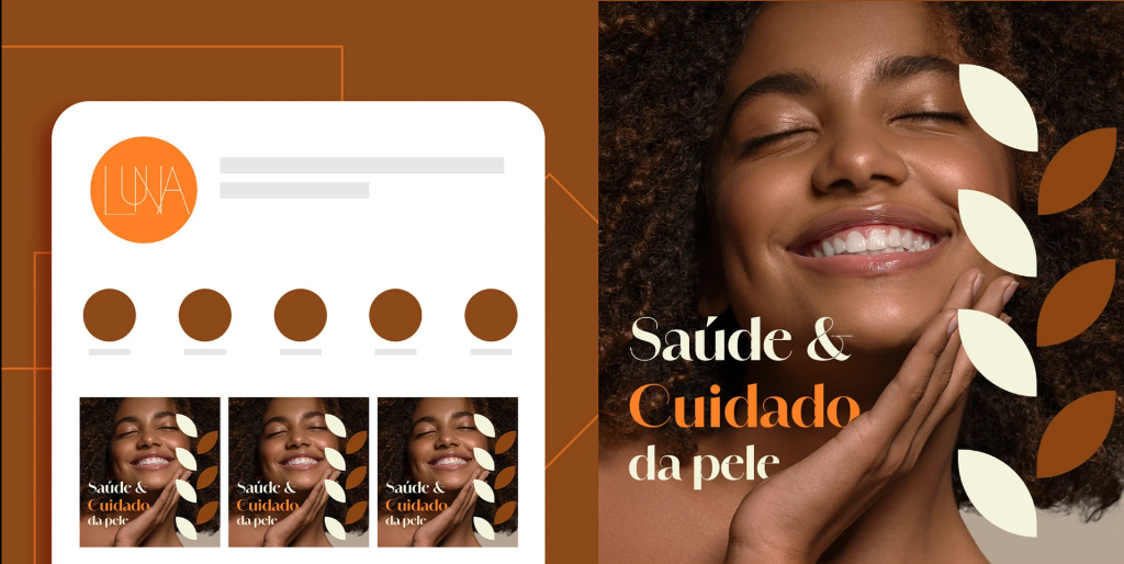 Criação de Rebranding Luna Cosméticos